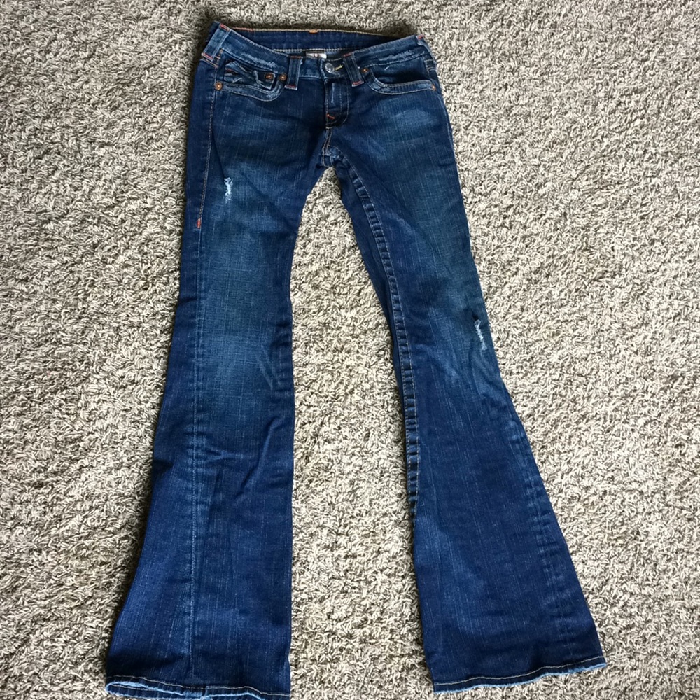 Classic Blue Flared Women's Jeans